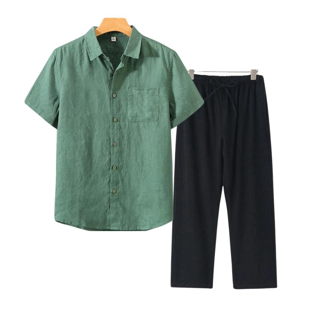 Elegant Linen Ensemble (Short)