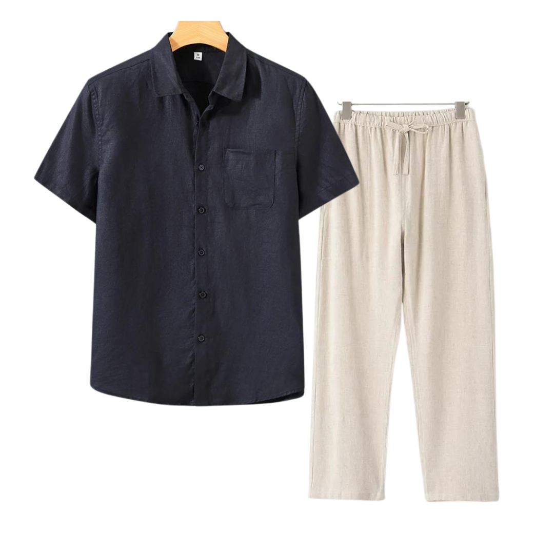 Elegant Linen Ensemble (Short)