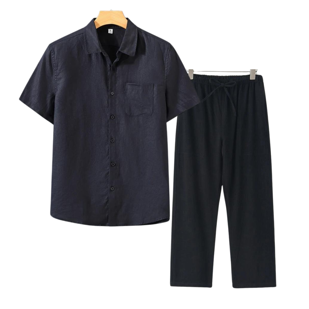 Elegant Linen Ensemble (Short)