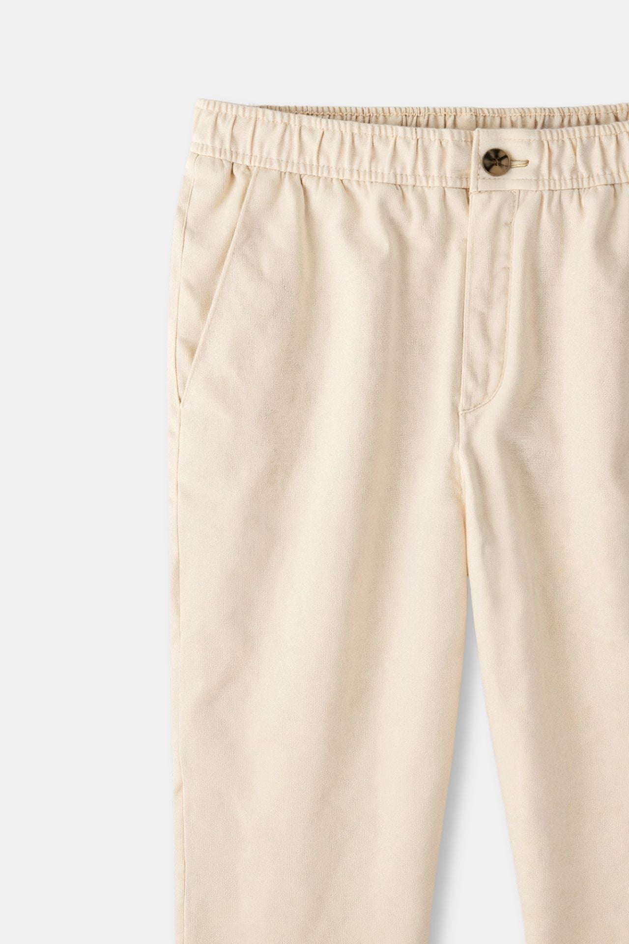 Relaxed Fit Linen Trousers