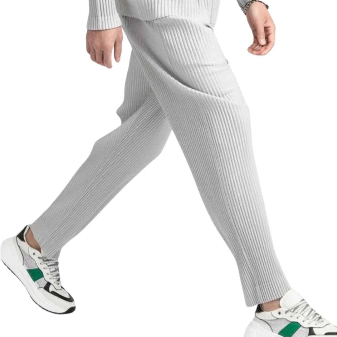 Pisa - Ribbed Cotton Trousers