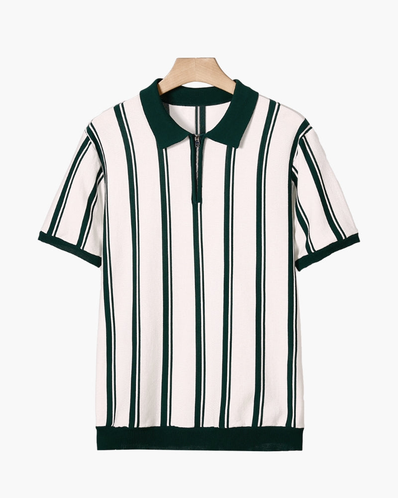 Half-Zip Split Design