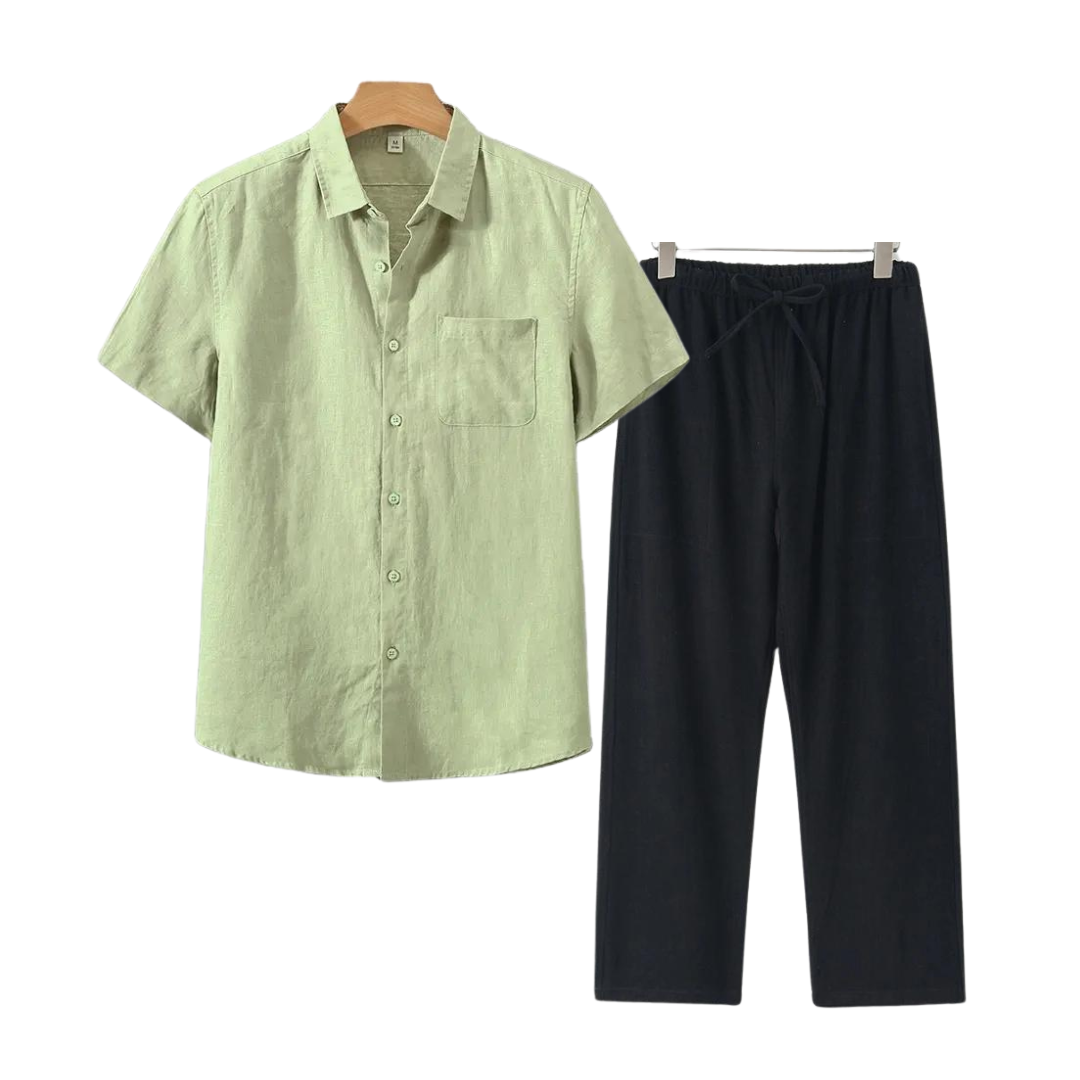 Elegant Linen Ensemble (Short)