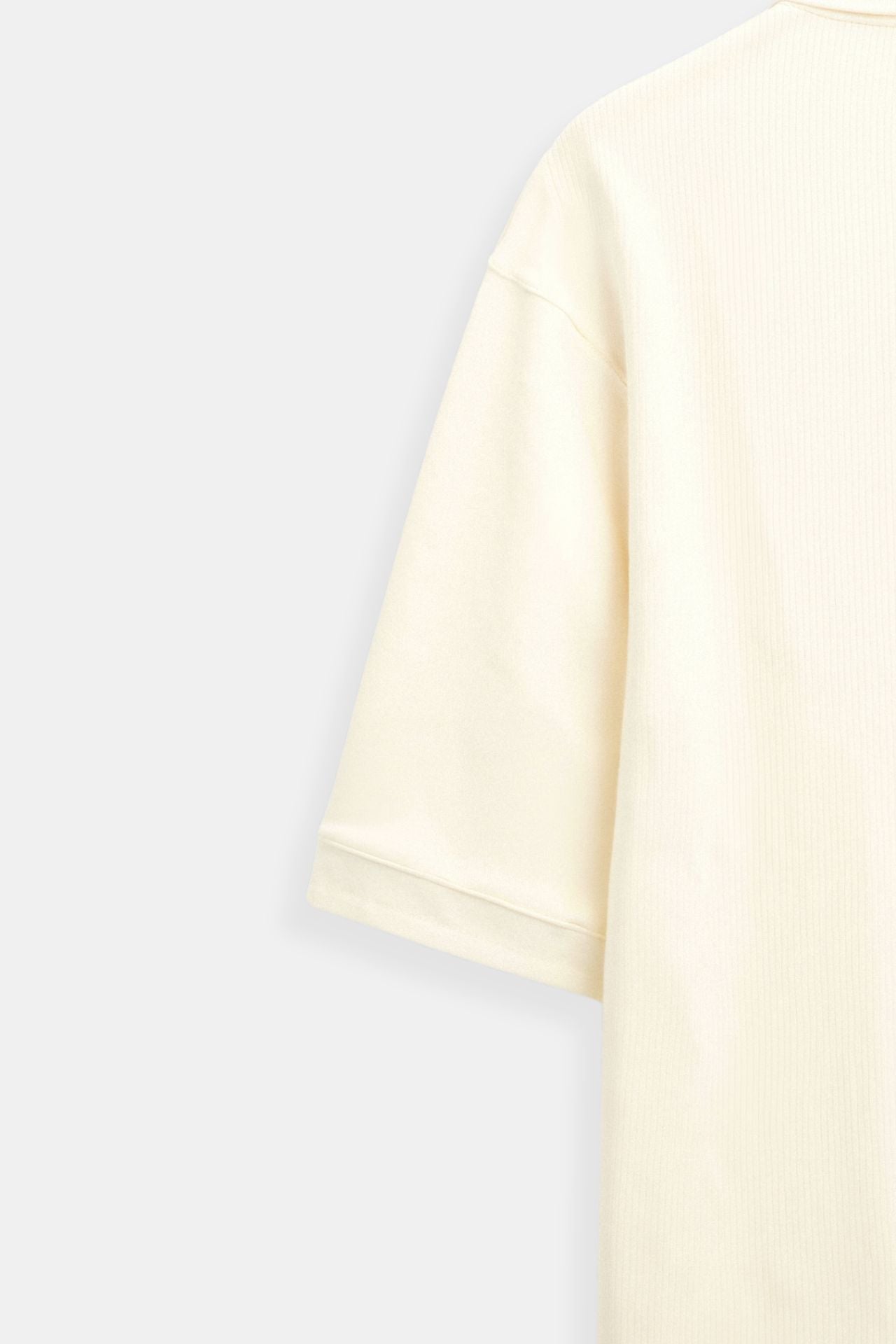 Wool Knit Polo Tee