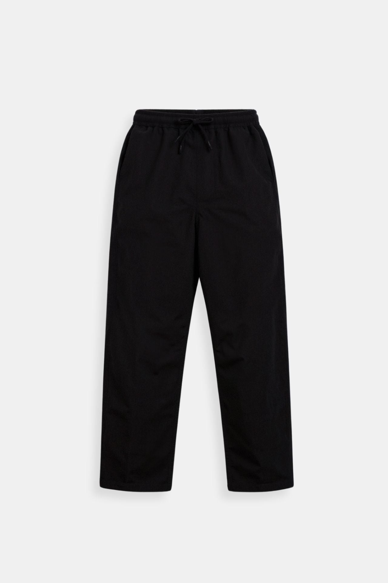 Drawstring Pants Made from Cotton and Linen Blend