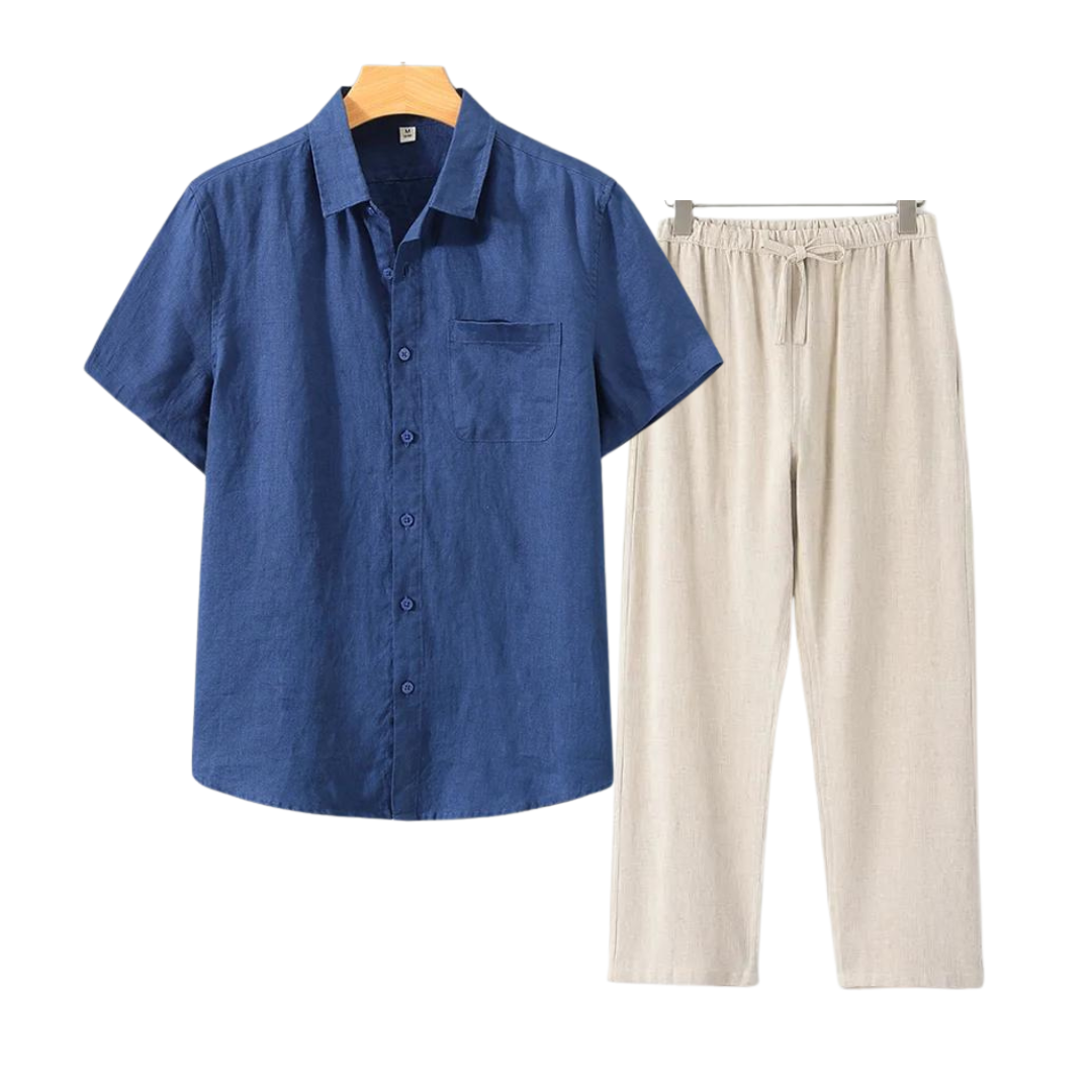 Elegant Linen Ensemble (Short)