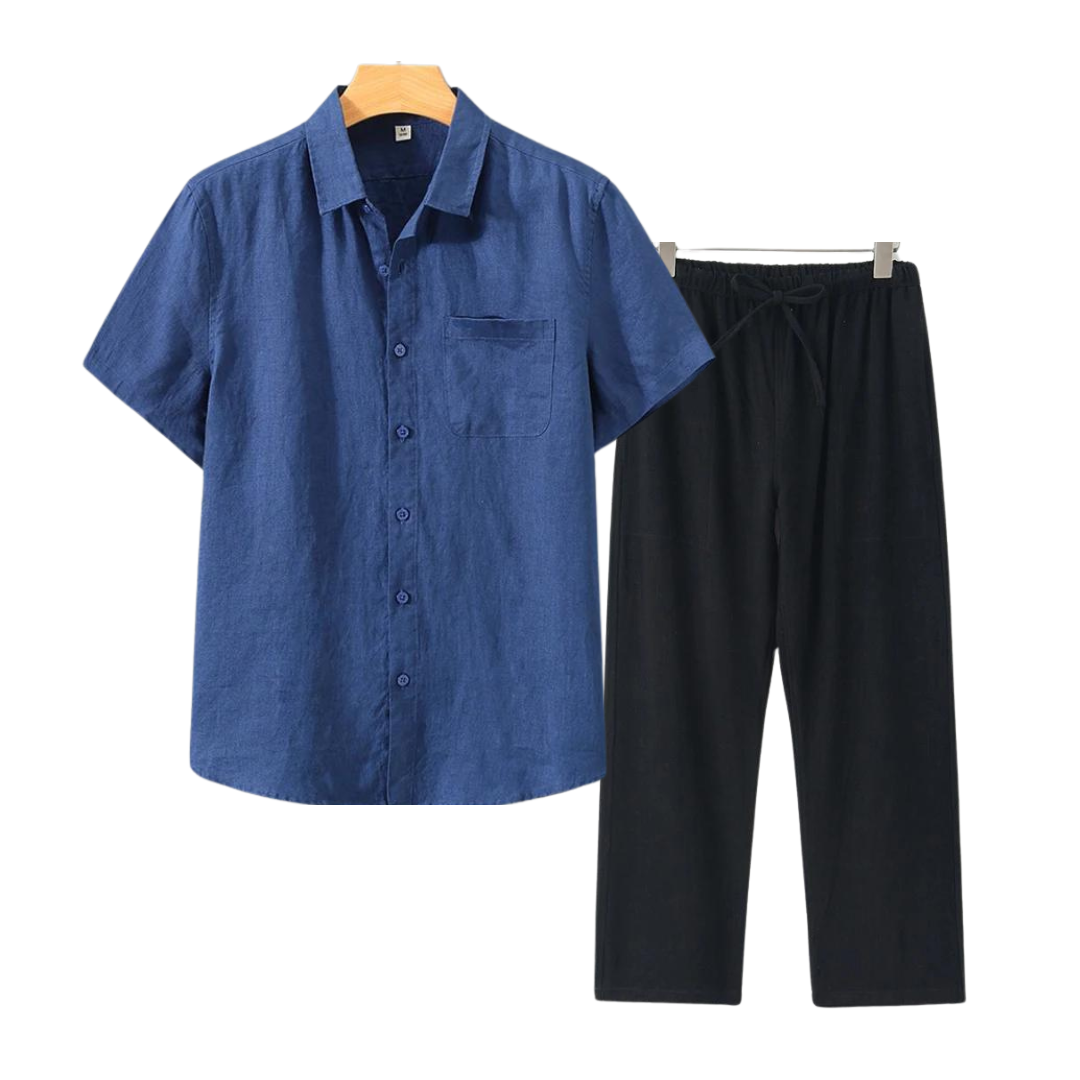 Elegant Linen Ensemble (Short)