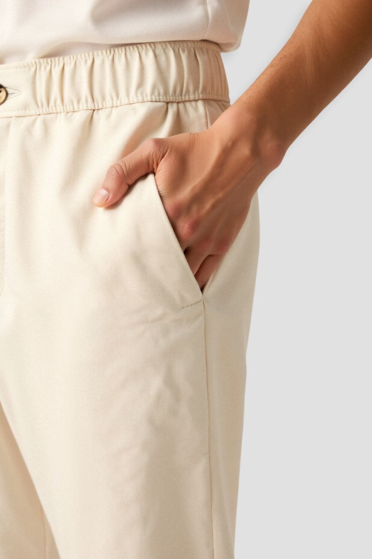 Relaxed Fit Linen Trousers