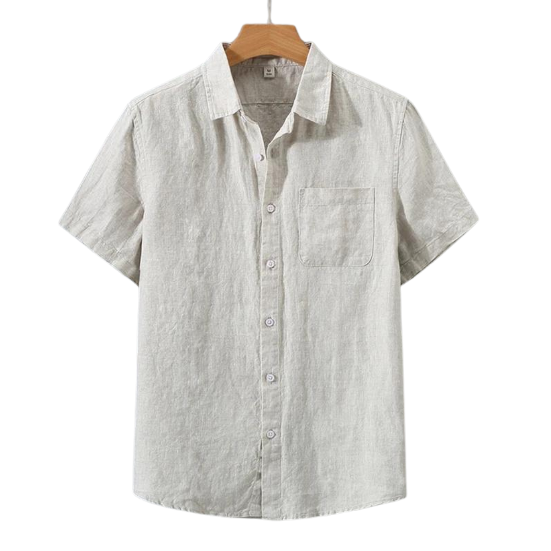 Riviera - Short Sleeve Linen Shirt