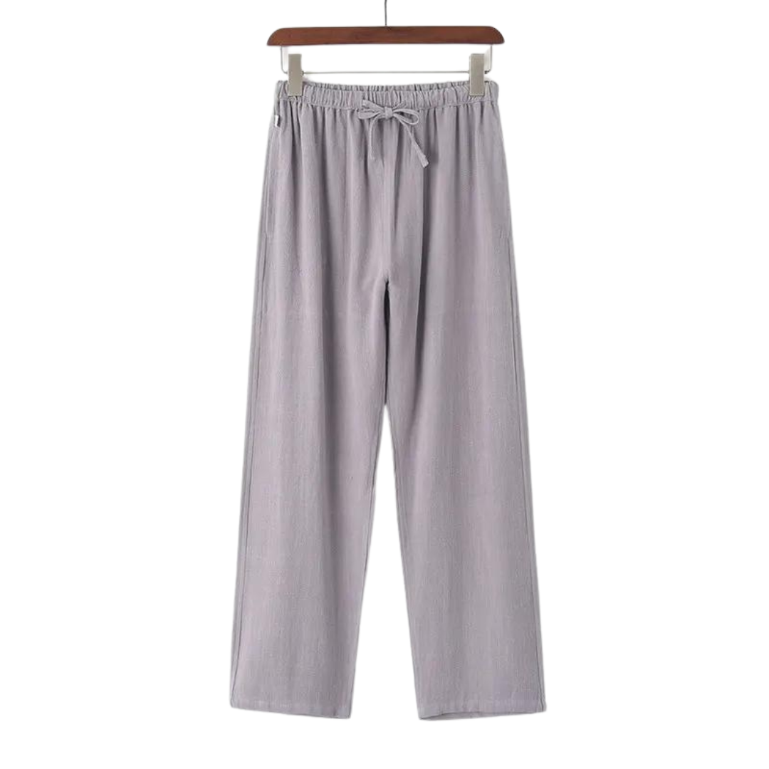 Casablanca - Luxe Linen Trousers (Relaxed Fit)