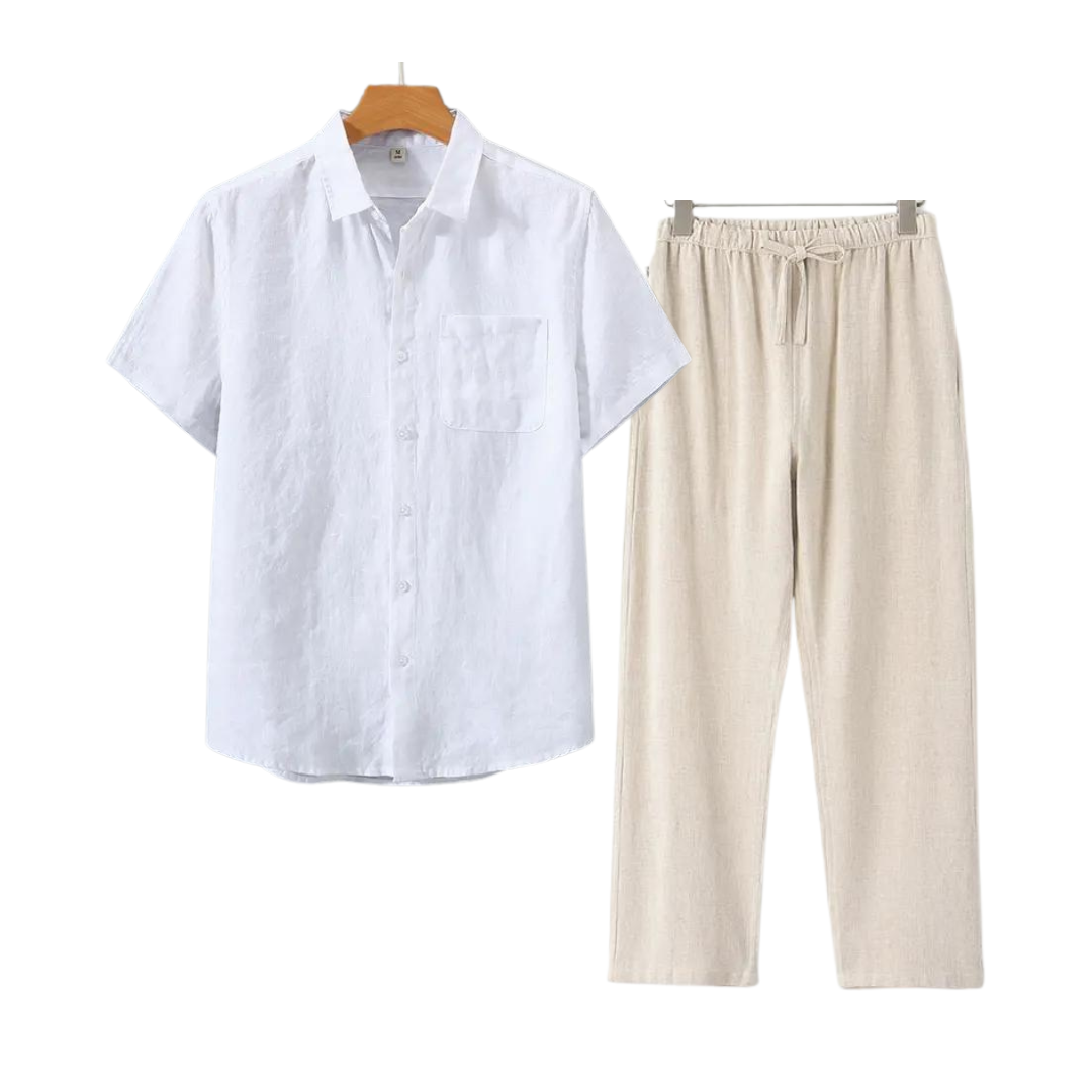 Elegant Linen Ensemble (Short)