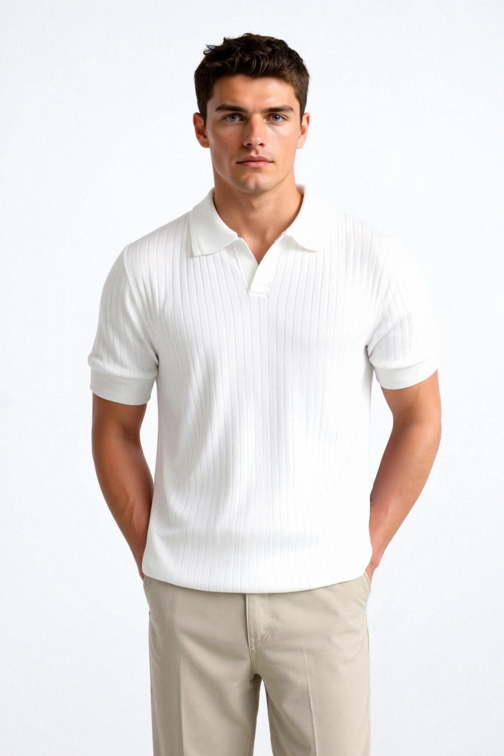 Pisa - Textured Cotton Polo