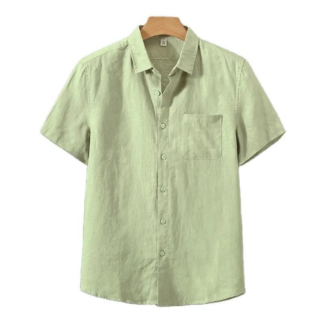 Riviera - Short Sleeve Linen Shirt