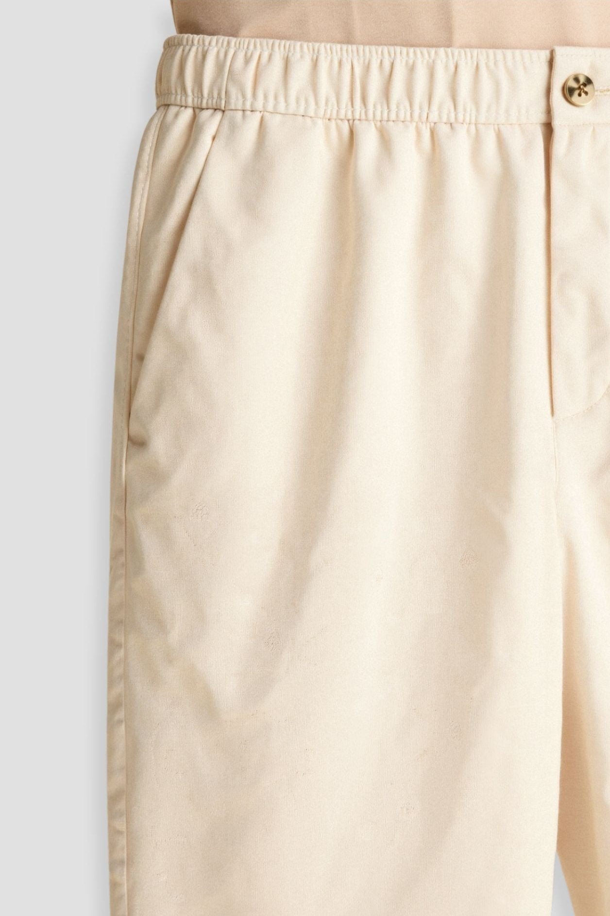 Relaxed Fit Linen Trousers