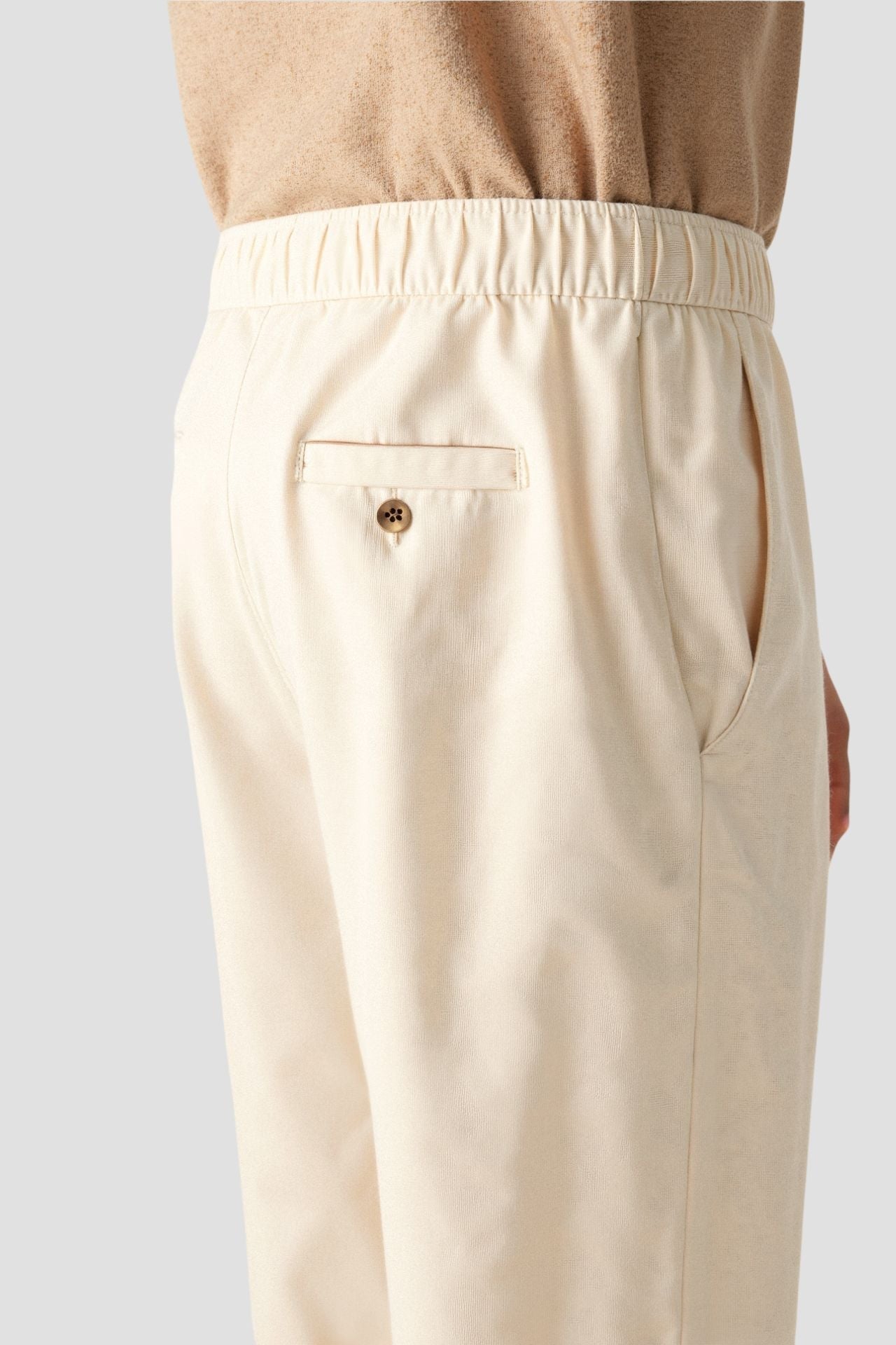 Relaxed Fit Linen Trousers