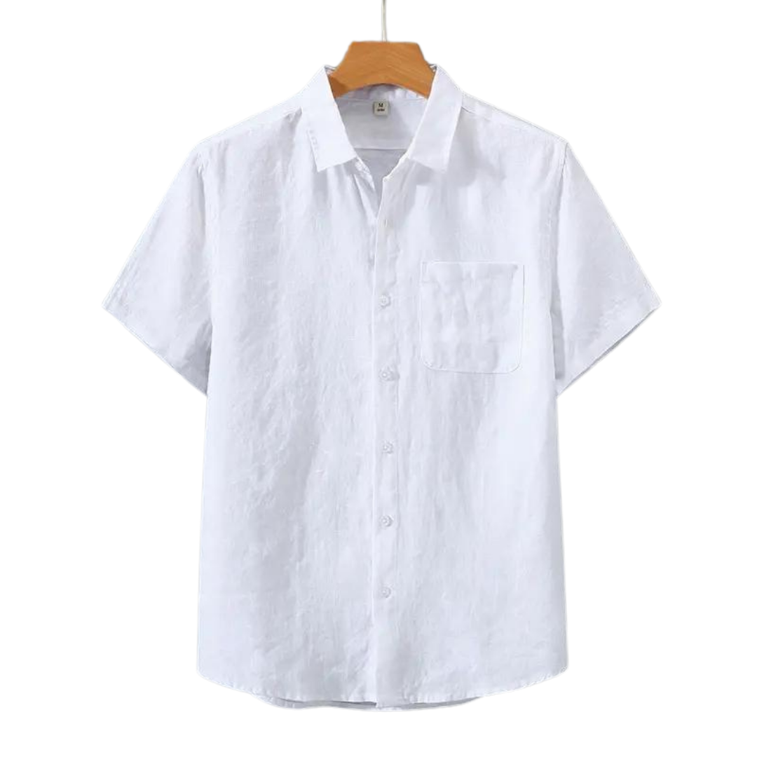 Riviera - Short Sleeve Linen Shirt