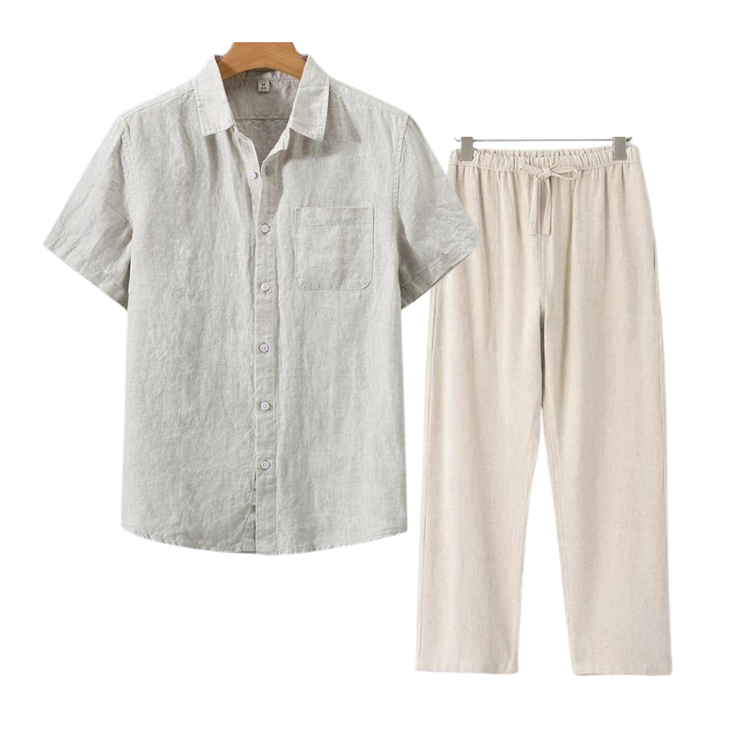 Elegant Linen Ensemble (Short)