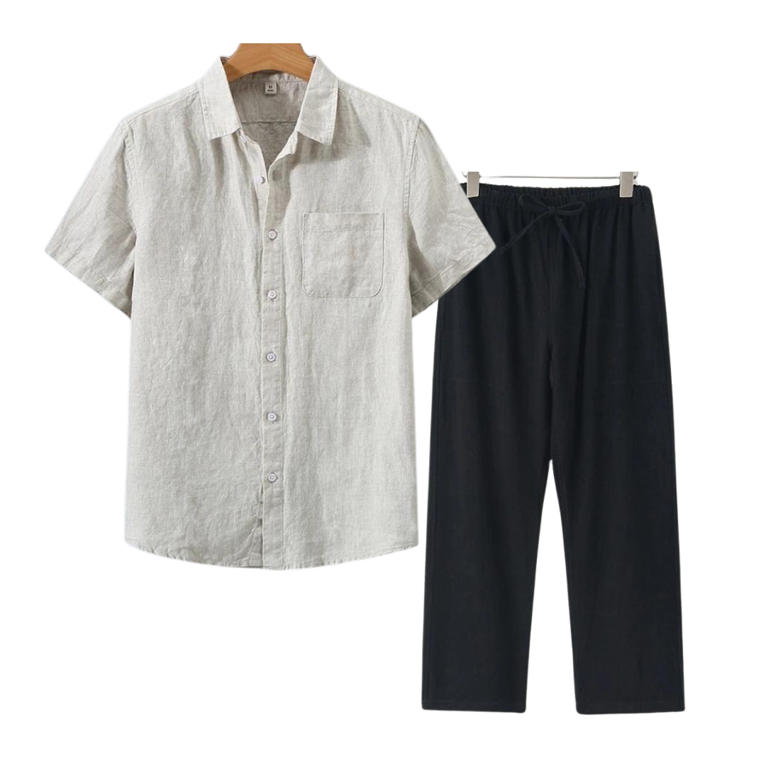 Elegant Linen Ensemble (Short)