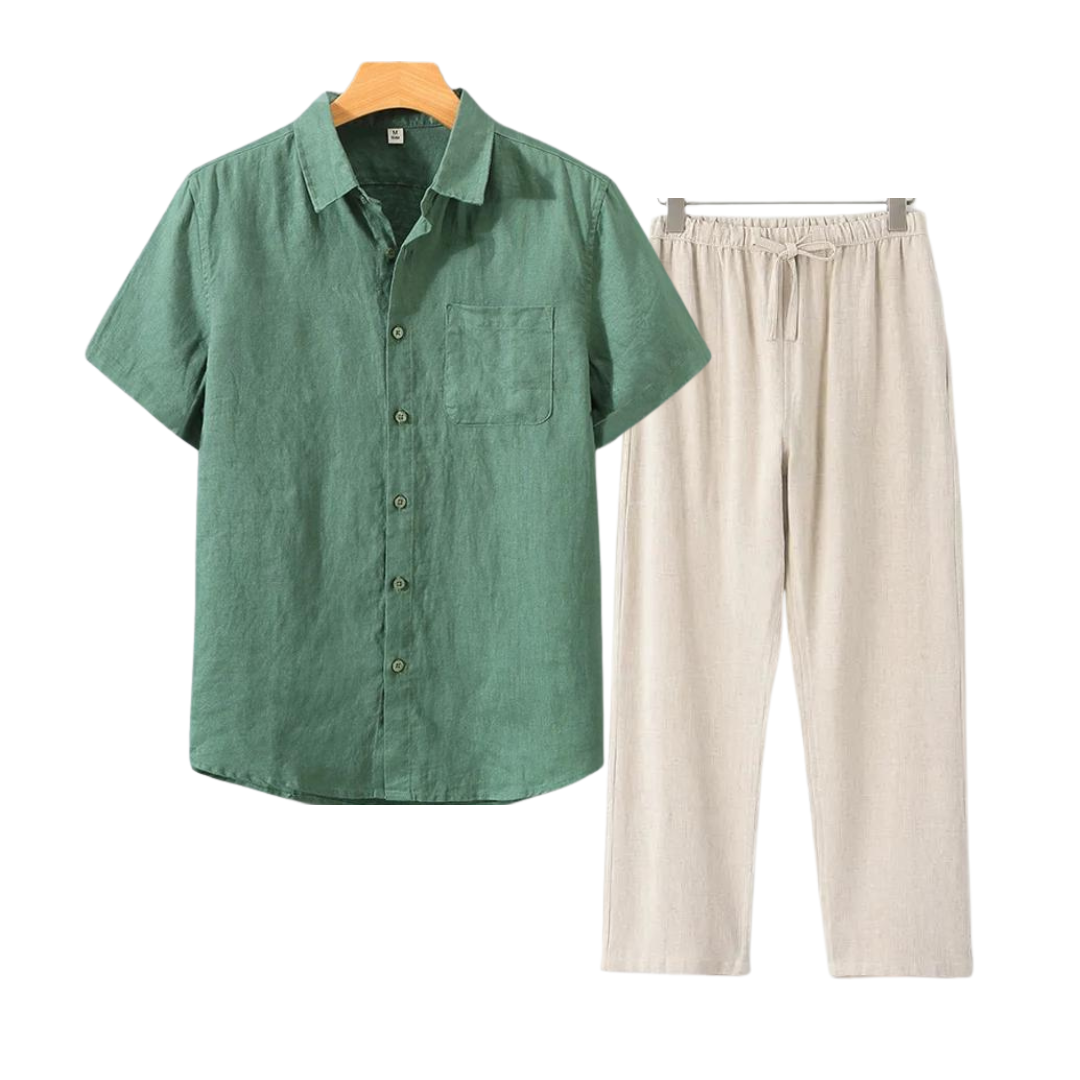 Elegant Linen Ensemble (Short)