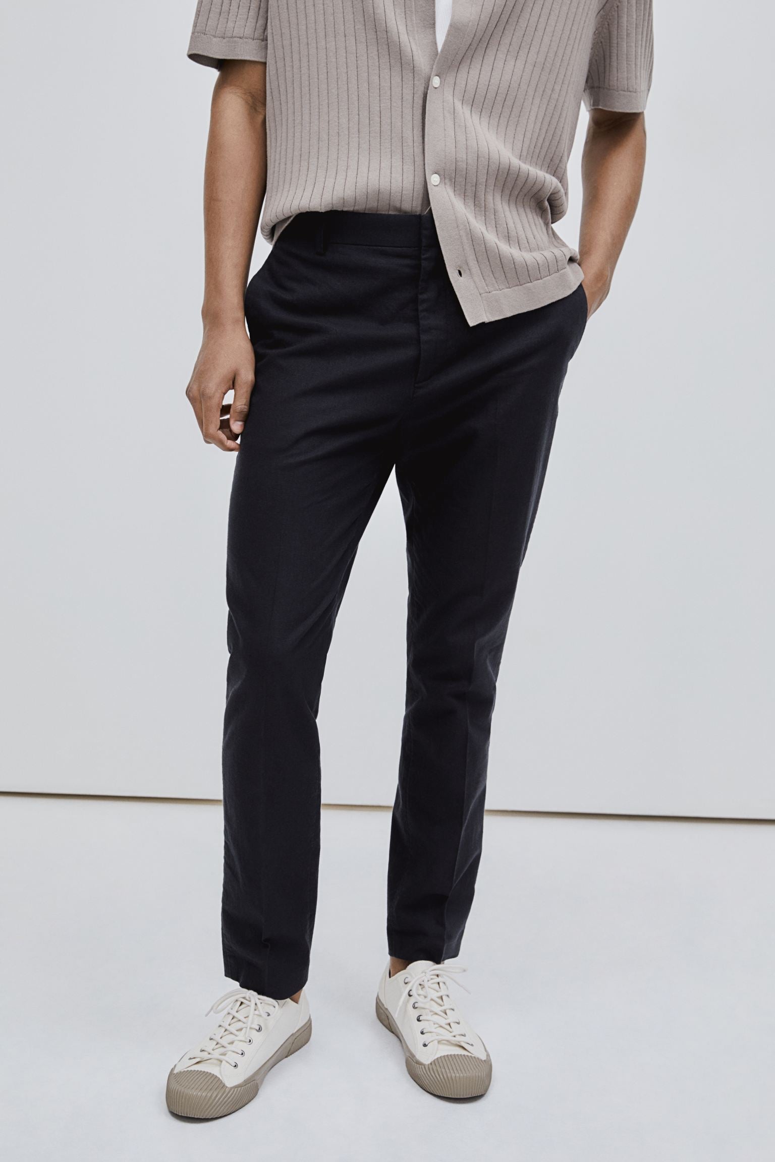 Elegant Slim Fit Chino Pants