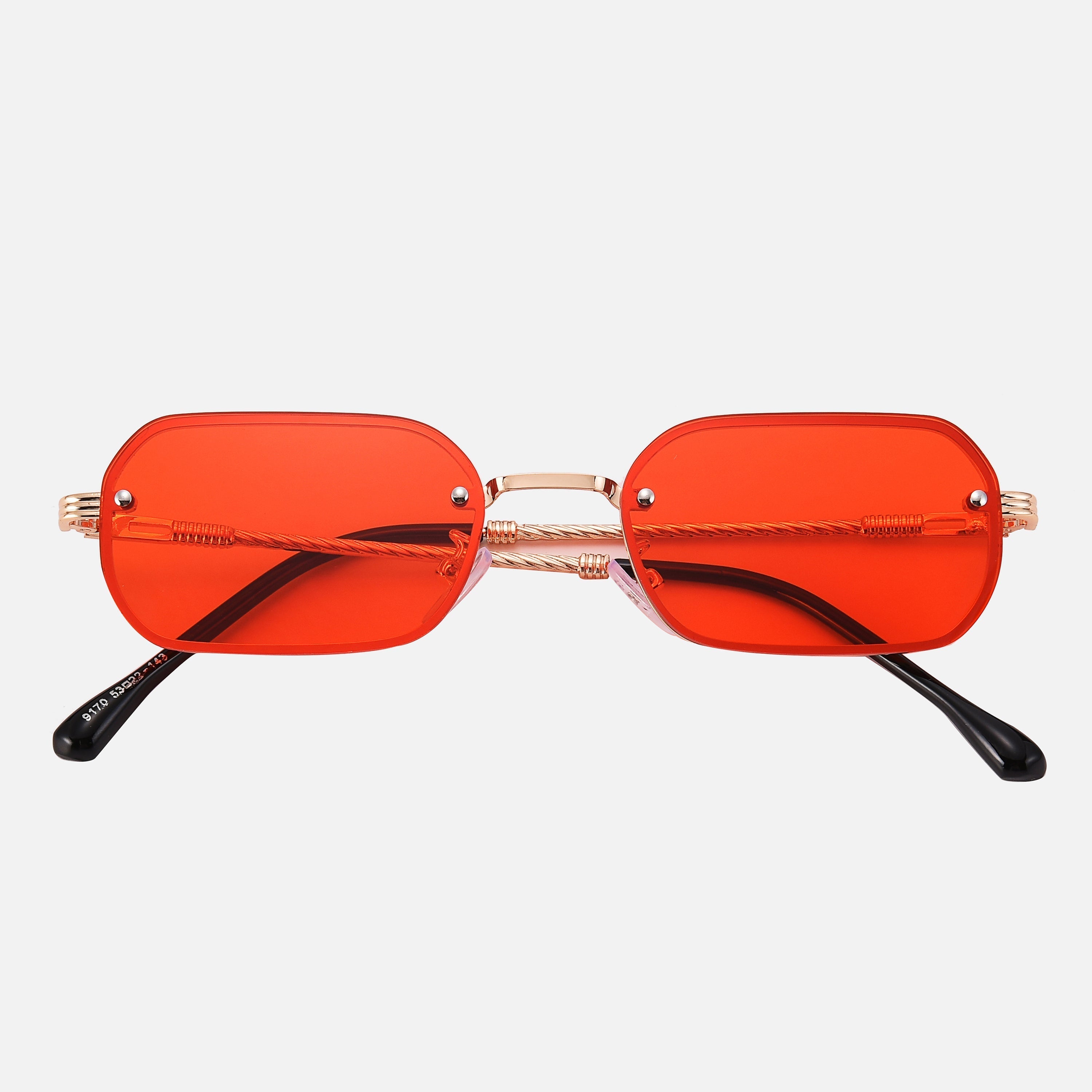 By Aurellian Gold-Plated Sunglasses