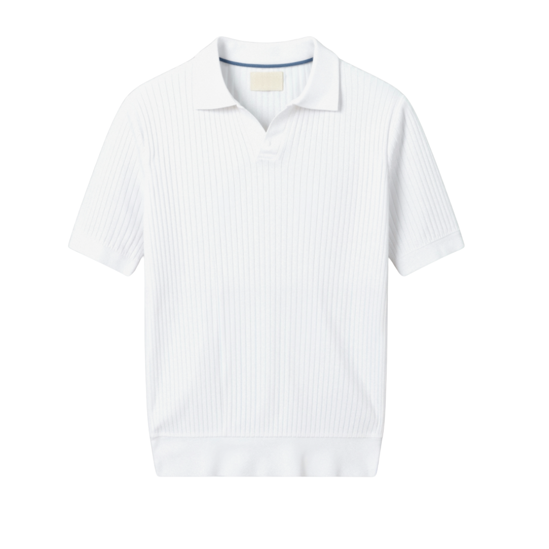 Pisa - Textured Cotton Polo