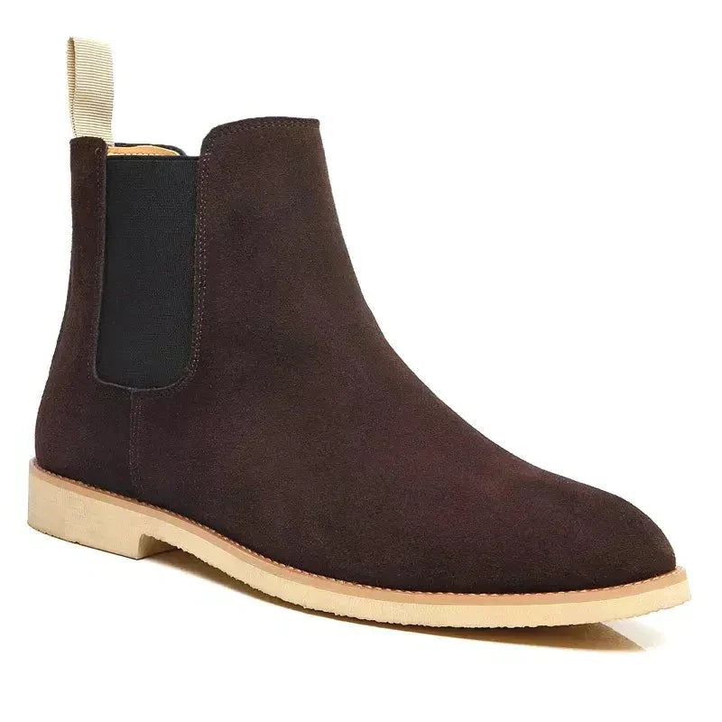 Luxury Suede Chelsea Boots