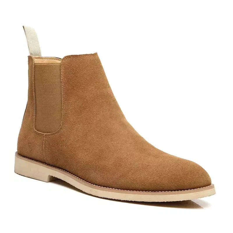 Luxury Suede Chelsea Boots