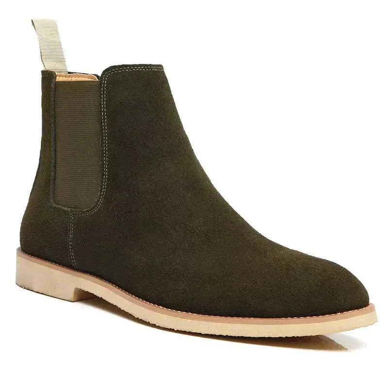 Luxury Suede Chelsea Boots