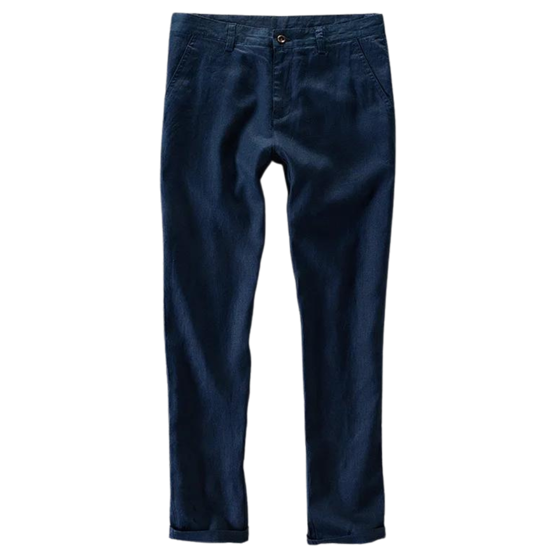 Casual Pants Made from 100% Linen
