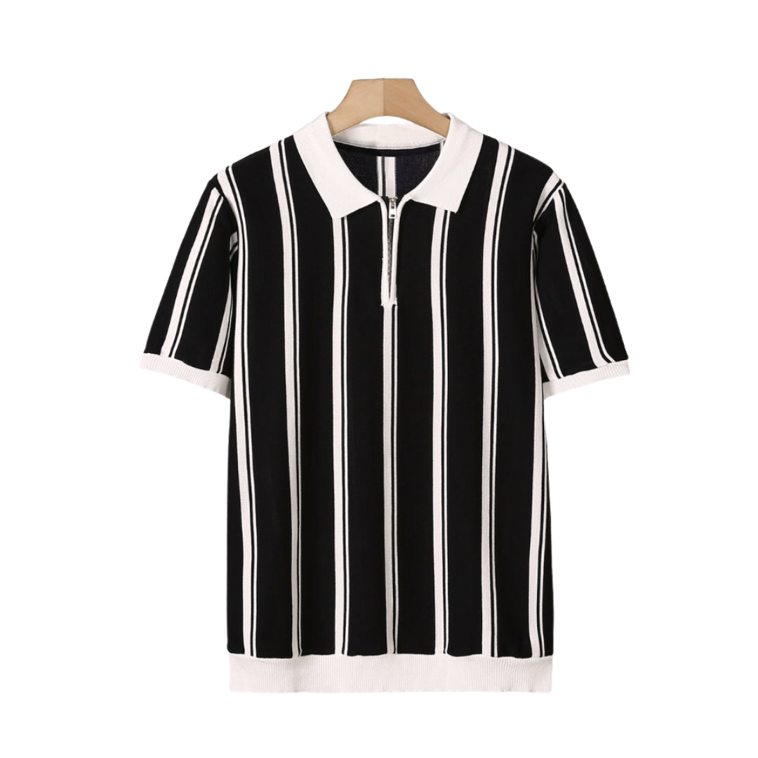 Half-Zip Split Design