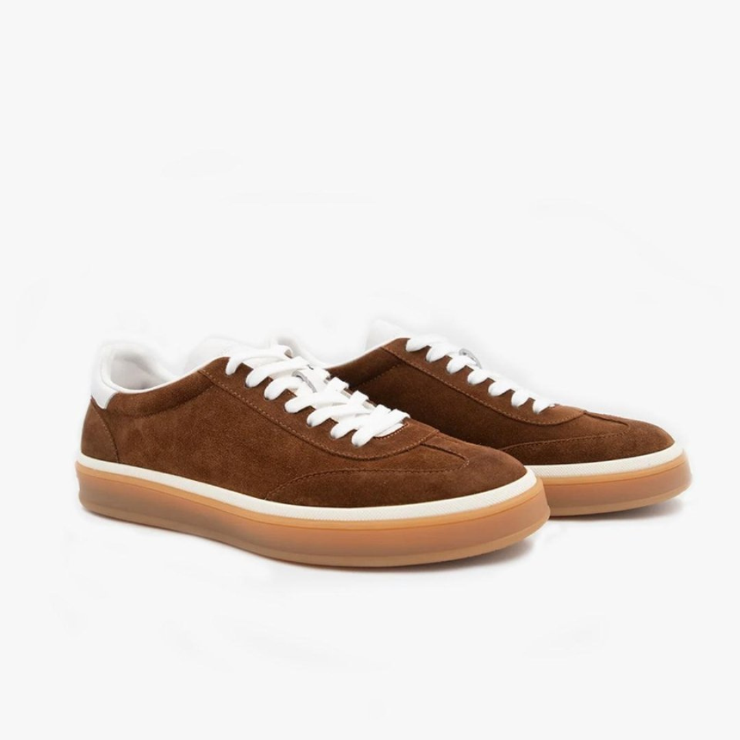 Relaxed Suede Sneakers