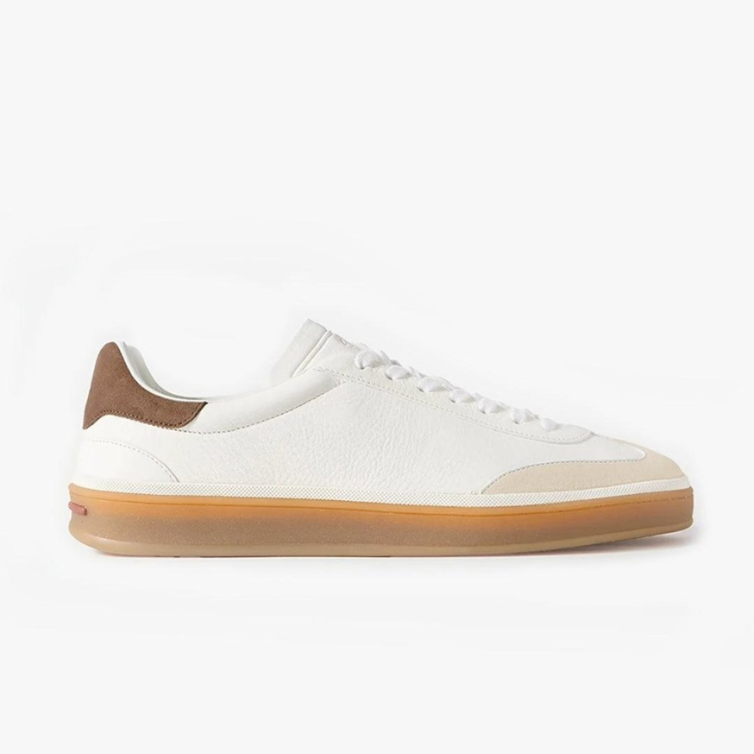 Relaxed Leather Sneakers