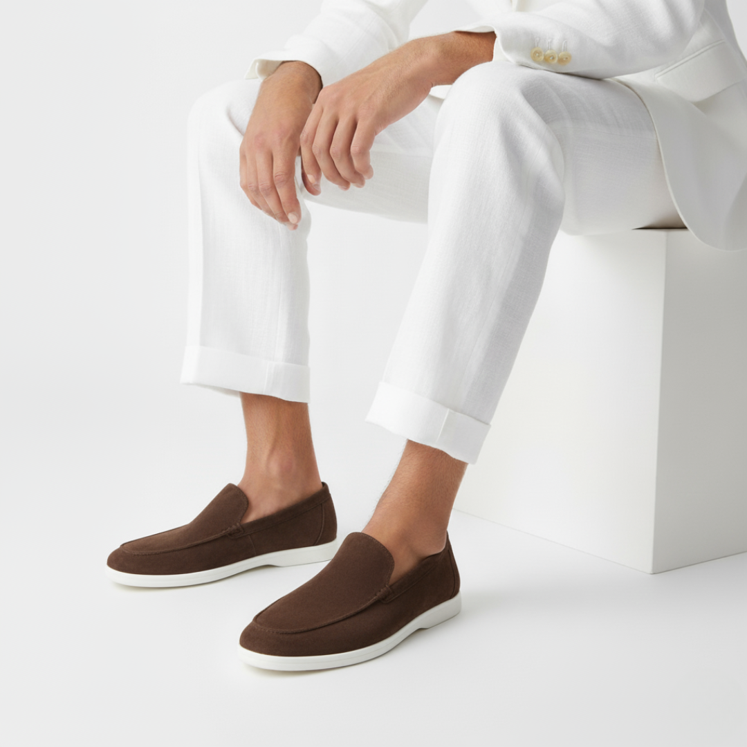 Suede Slip-On Shoes