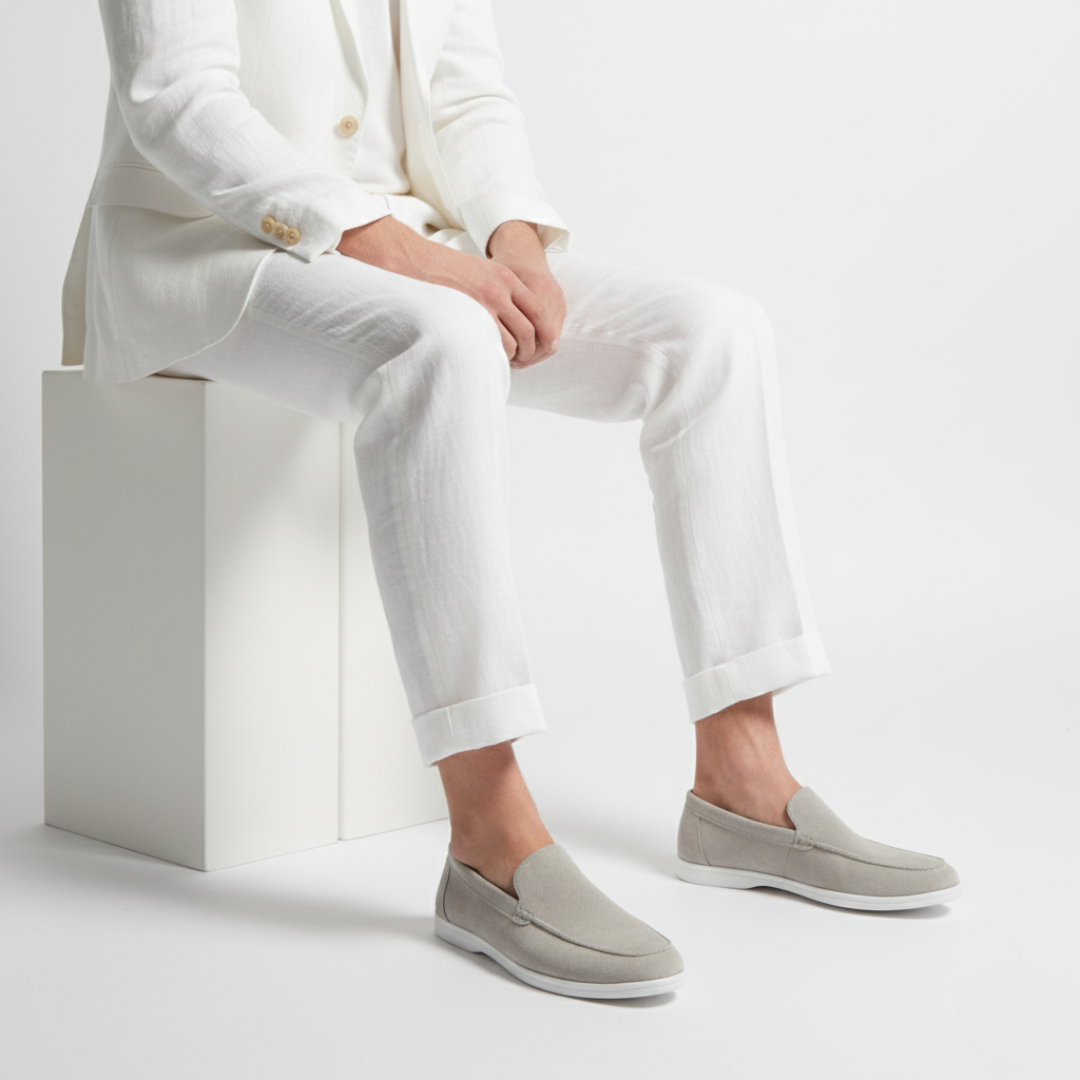 Suede Slip-On Shoes
