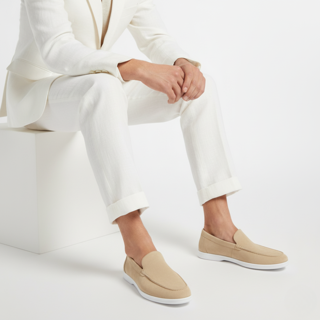 Suede Slip-On Shoes
