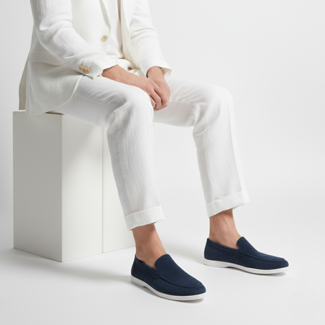 Suede Slip-On Shoes