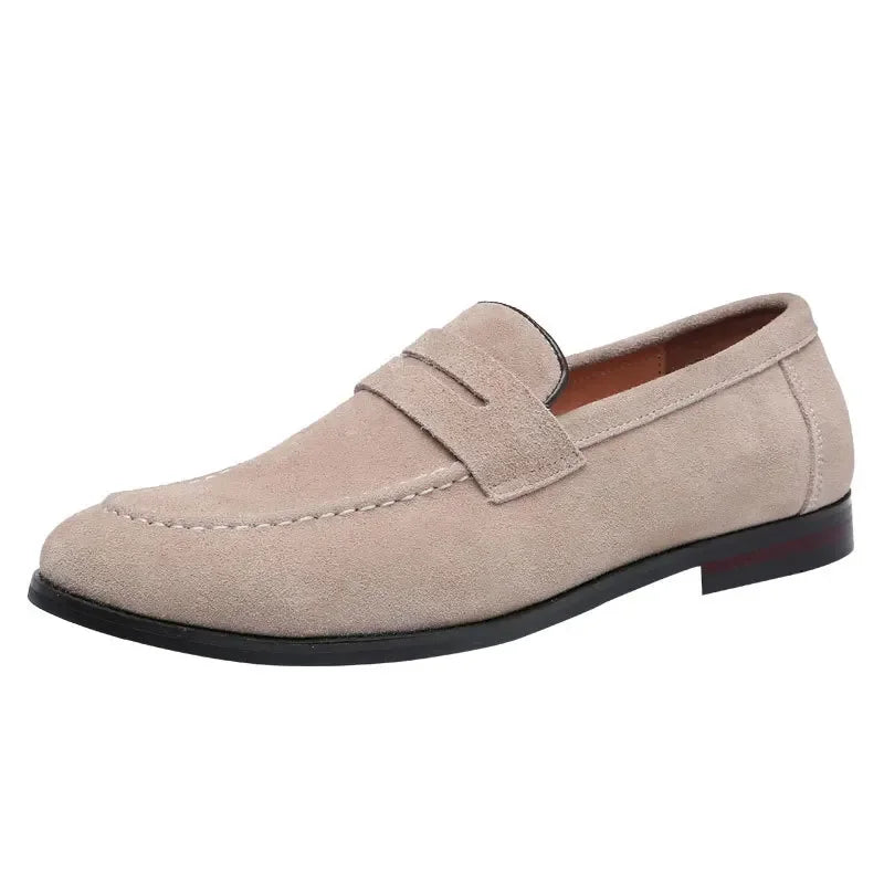 Luxury Suede Slip-On Loafers Shoes