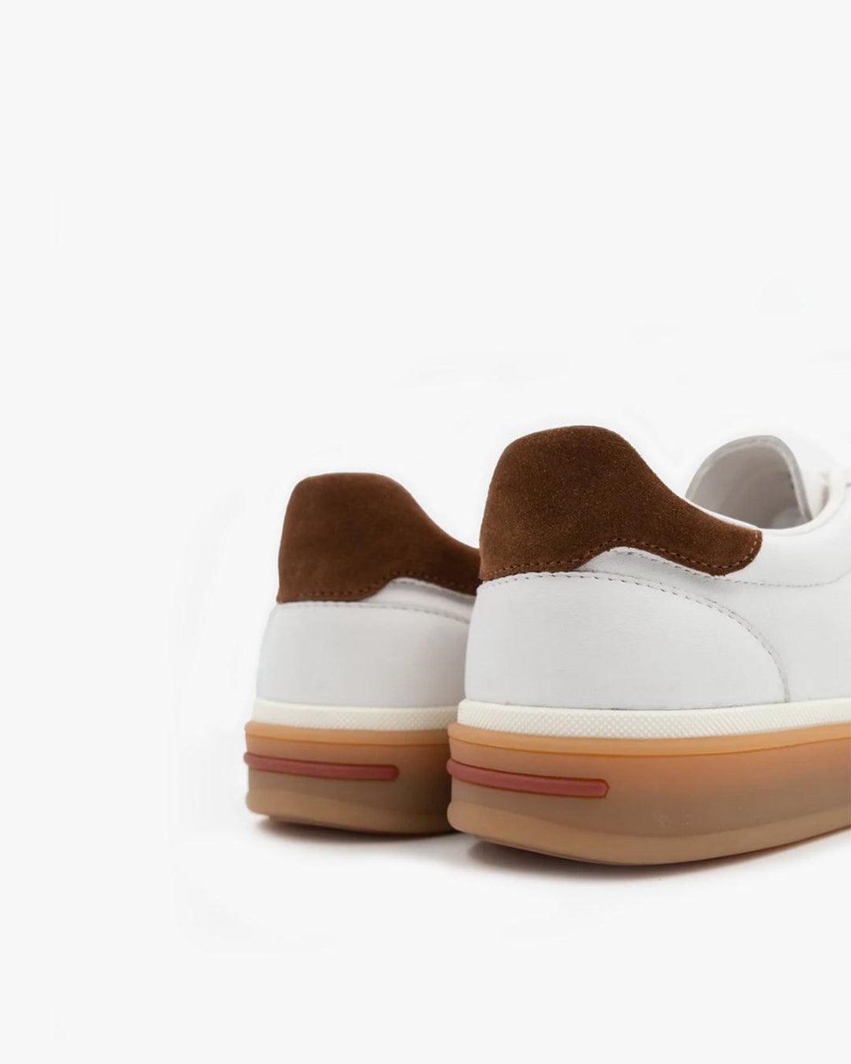 Relaxed Leather Sneakers