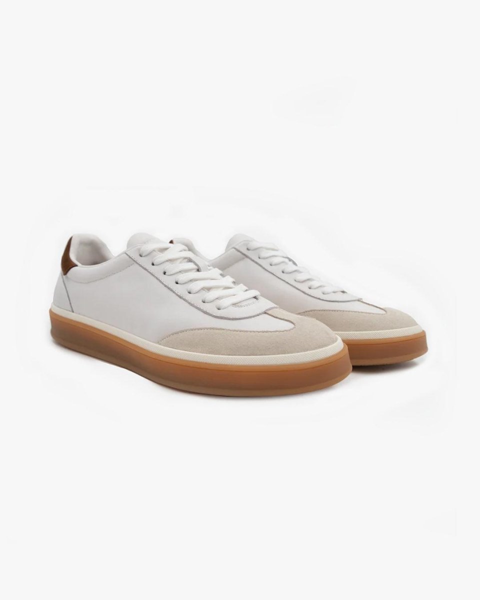 Relaxed Leather Sneakers