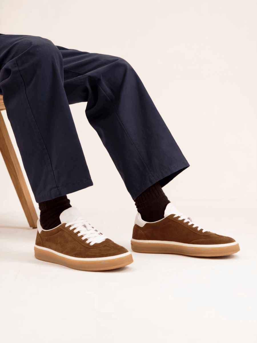 Relaxed Suede Sneakers