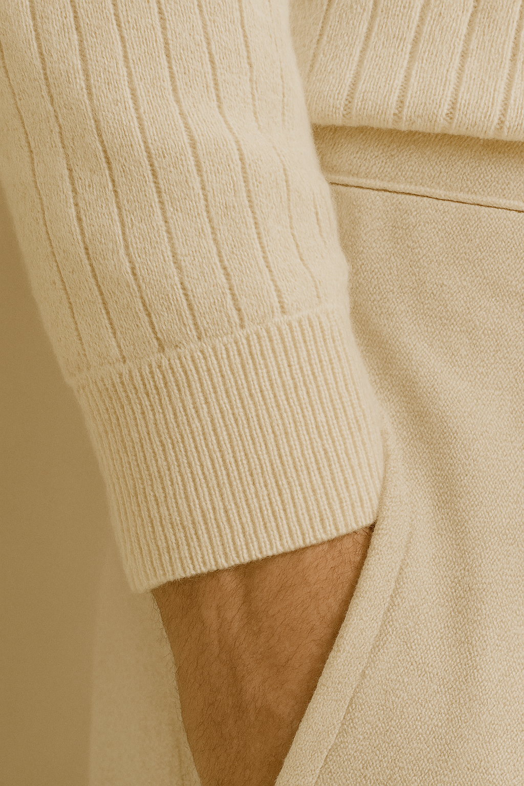 Long Sleeve Polo with Stripes