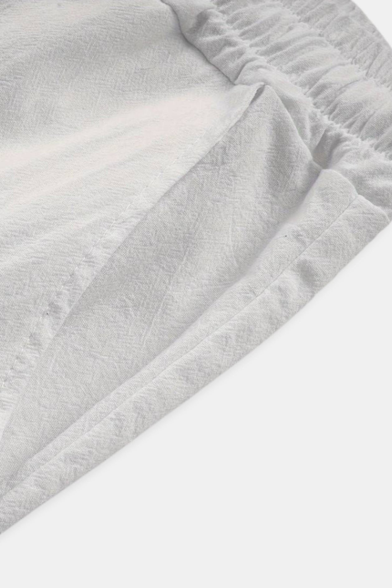 Elegant Coastal Breeze Cotton Linen Pants